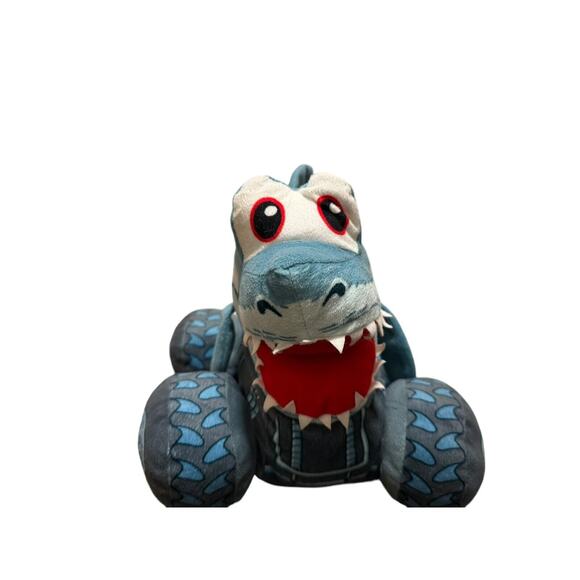 Monster Jam Truckin' Pals Stuffed Plush Megalodon Shark Car 12” Toy - Picture 1 of 9
